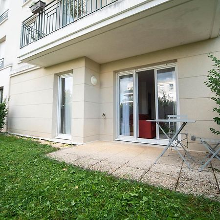 Appartement 10 Mins Disneyland - Jardin Et Parking Montévrain Exterior foto